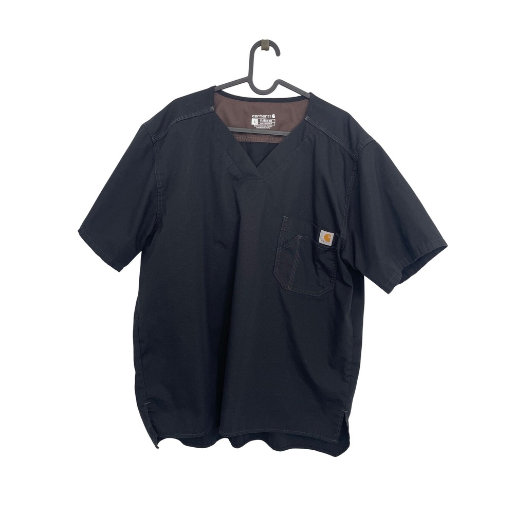 Carhartt Scrub Top Classic Fit Black Large